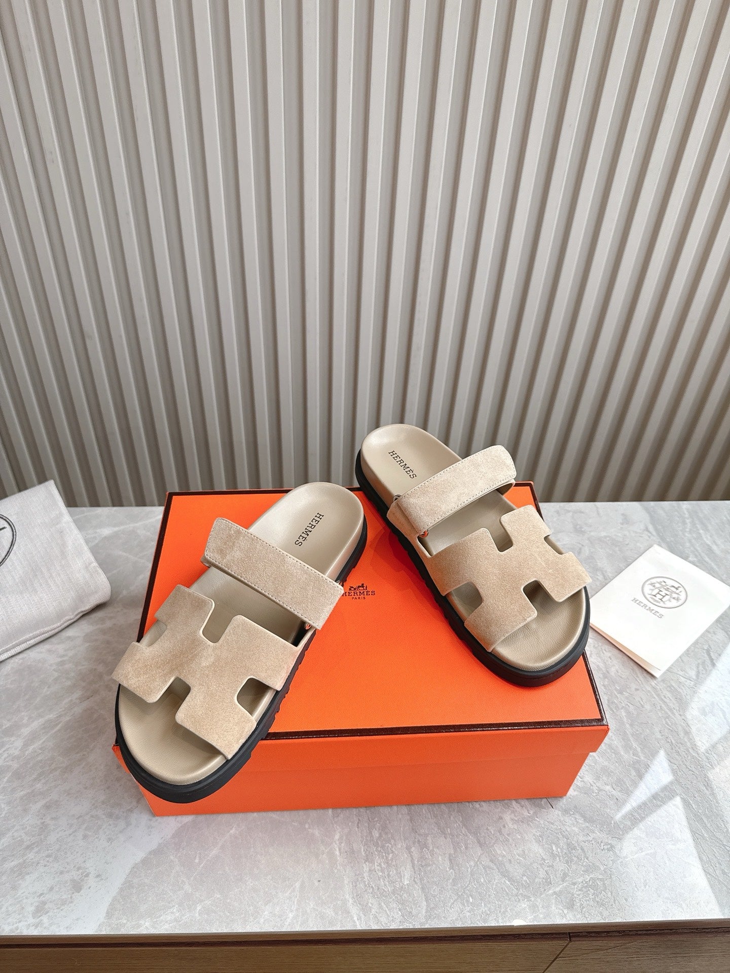 HEM102 Designer women Slippers sandals shoes for women mix color shoes high quality size 35 to 42