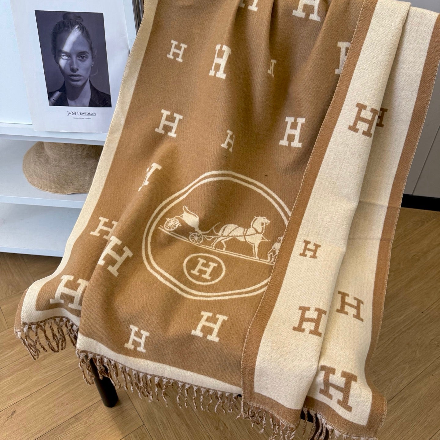 HEM69 winter scarf Shawl designer scarf women plaid cashmere long tassels soft sjaal brown scarves for women scarf man winter warm breathable simple style 65*180CM