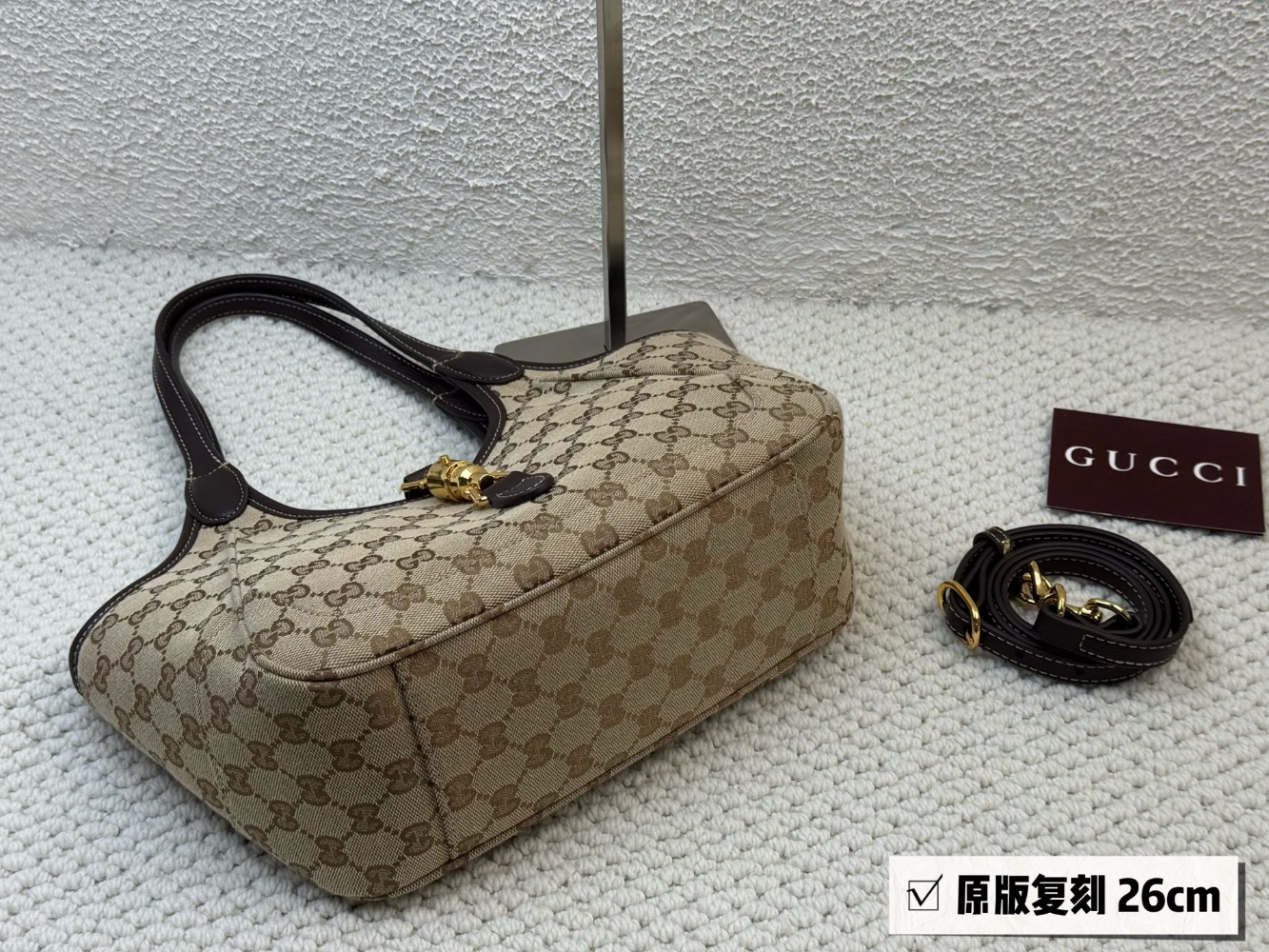 GEM182 New arrive fashion brown color  bag for woman beautiful gift to choose gift size to choose 2 size
