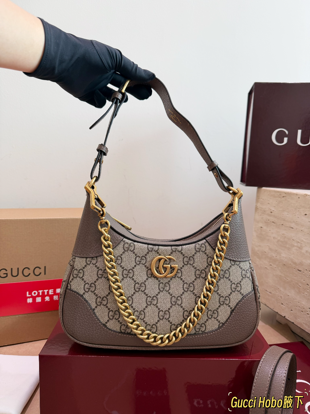 GEM225 New arrive fashion brown color bag for woman beautiful gift to choose size 25*18cm