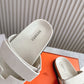 HEM102 Designer women Slippers sandals shoes for women mix color shoes high quality size 35 to 42