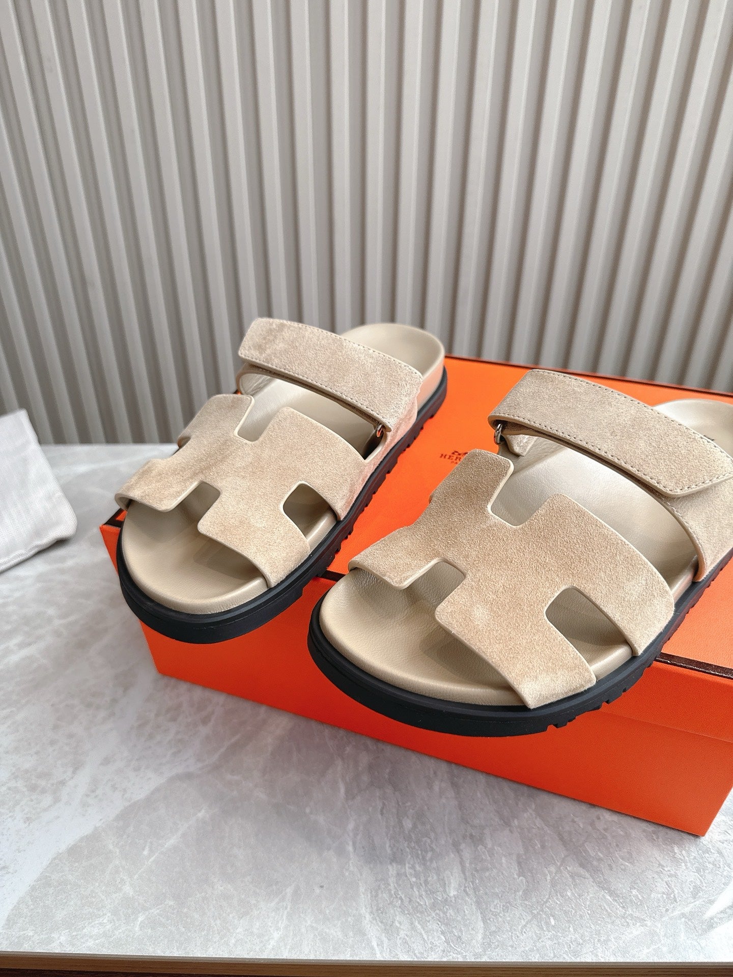 HEM102 Designer women Slippers sandals shoes for women mix color shoes high quality size 35 to 42