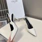 CLEM36  classic fashion High-heeled shoes for woman lover shose color  beautiful gift to choose 8cm