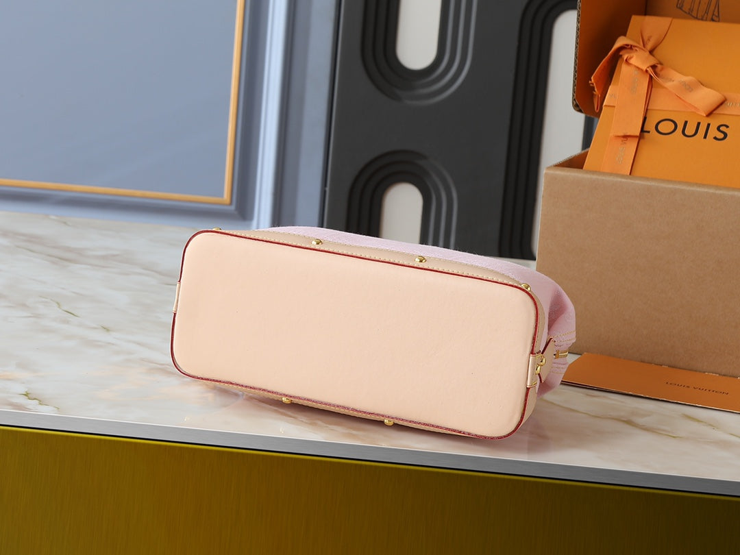 LEM280 Designer Bag Makeup Bag Luxury Cosmetic bag High Quality Women's Handbag Purse Cowhide travel Storage Bag Toiletry Bag Mini Brown vanity bag designer cosmetic bag 27 x 18 x 9cm