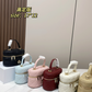 DEM350 New arrive fashion black white pink blue yellow red color bag for woman beautiful gift to choose