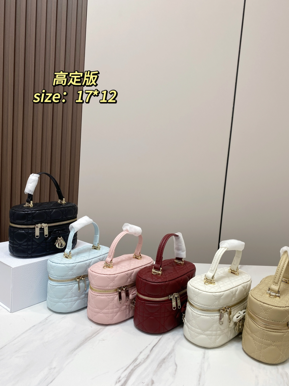 DEM350 New arrive fashion black white pink blue yellow red color bag for woman beautiful gift to choose