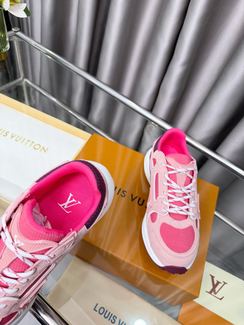LEM524 Womens  men  Shoes Fashion Female Luxury Designer Pink Ladies shoes size 35-42