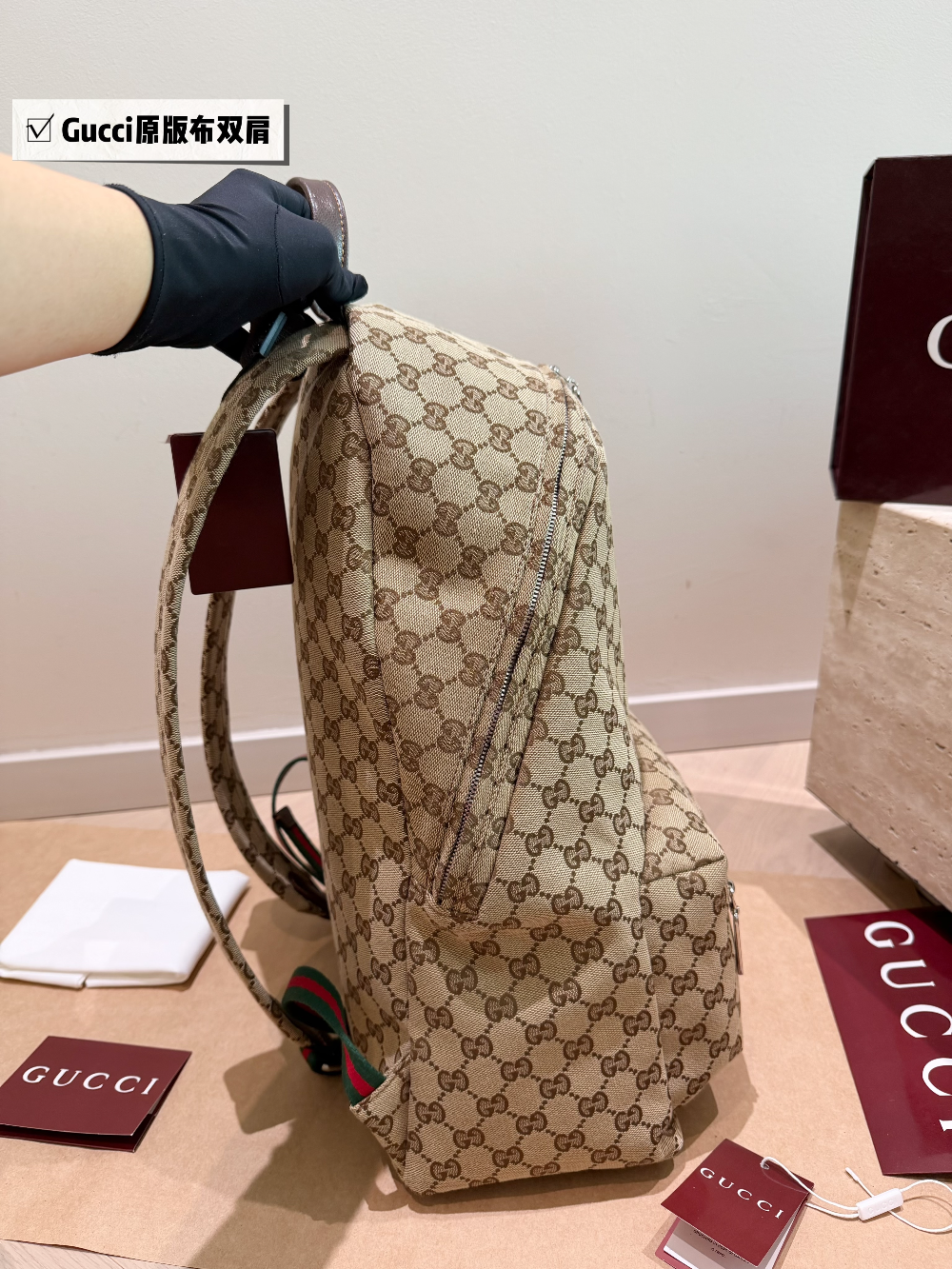 GEM250 New arrive fashion khaki bag for woman hands bag beautiful gift to choose gift 34*42cm