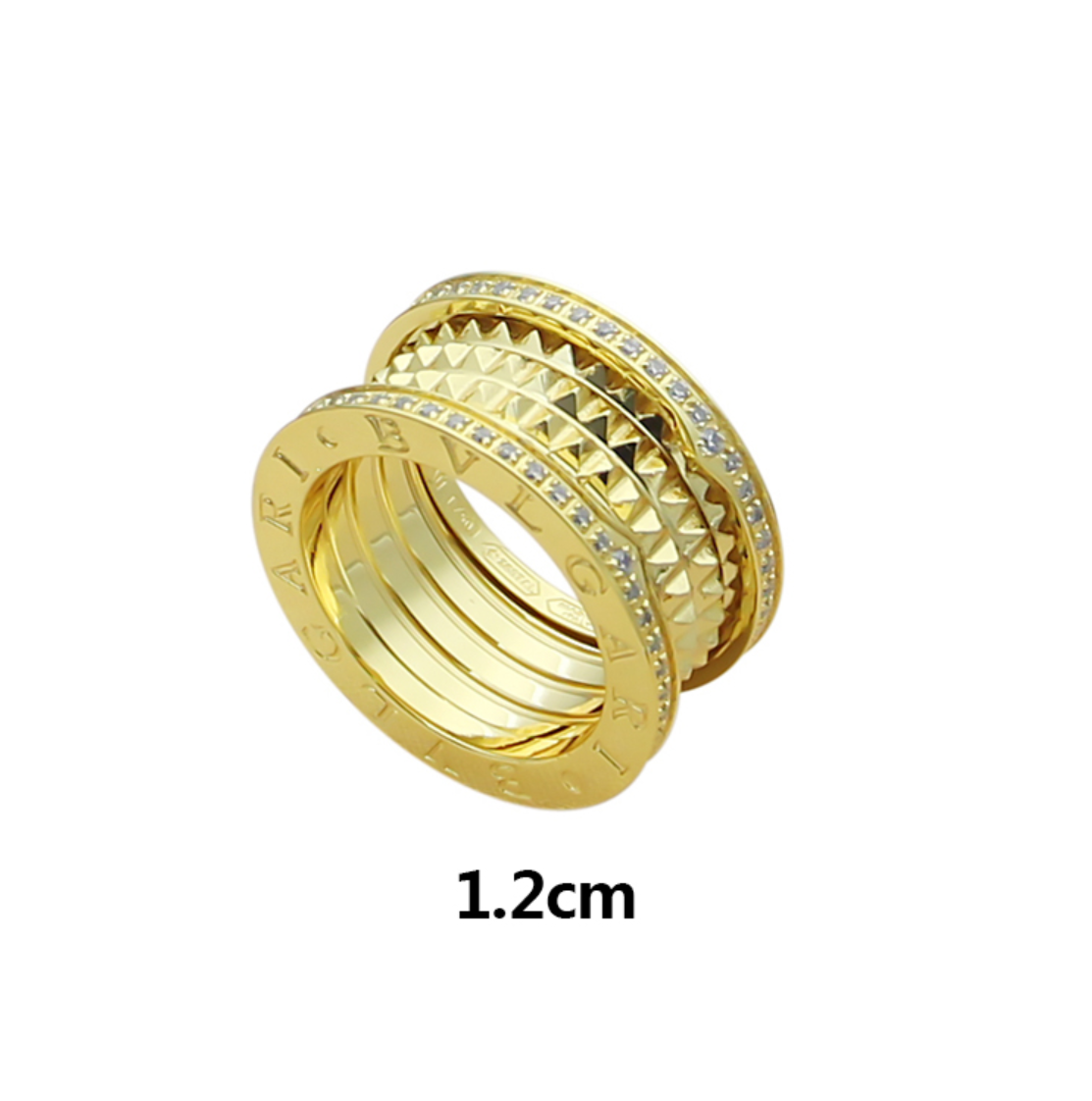 BR18  Hot Sale Fashion Rings with Diamond for Women Men Jewelry Couples Cubic Zirconia Wedding Rings Bague Femme