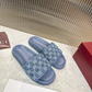 GEM166 New fashionable black blue brown women's shoes men's shoes available in various colors beautiful slippers excellent gift items