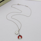 VAEM24 New trendy four-leaf clover pendant necklace, exquisite jewelry for women, suitable for choosing as a gift