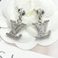 LEM393 New Arrive Fashion Gold Color  Full Diamond Earring  for Woman Jewelry Beautiful Jewelry To Choose Gift No with Box