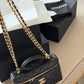 CEM245 New Designer Classic women black pink white handbag small size bag  20*12cm
