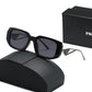 PEM04 Designers Men Classic Brand Retro women Sunglasses  Eyewear Metal Frame Sun Glasses Woman glass lenses aviator sunglasses With box