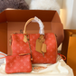 LEM659 New arrive fashion black orange-red silver dark coffee bag for woman hands bag beautiful gift to choose gift 30cm
