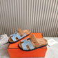 HEM101 Designer women Slippers sandals shoes for women mix color shoes high quality size 35 to 42