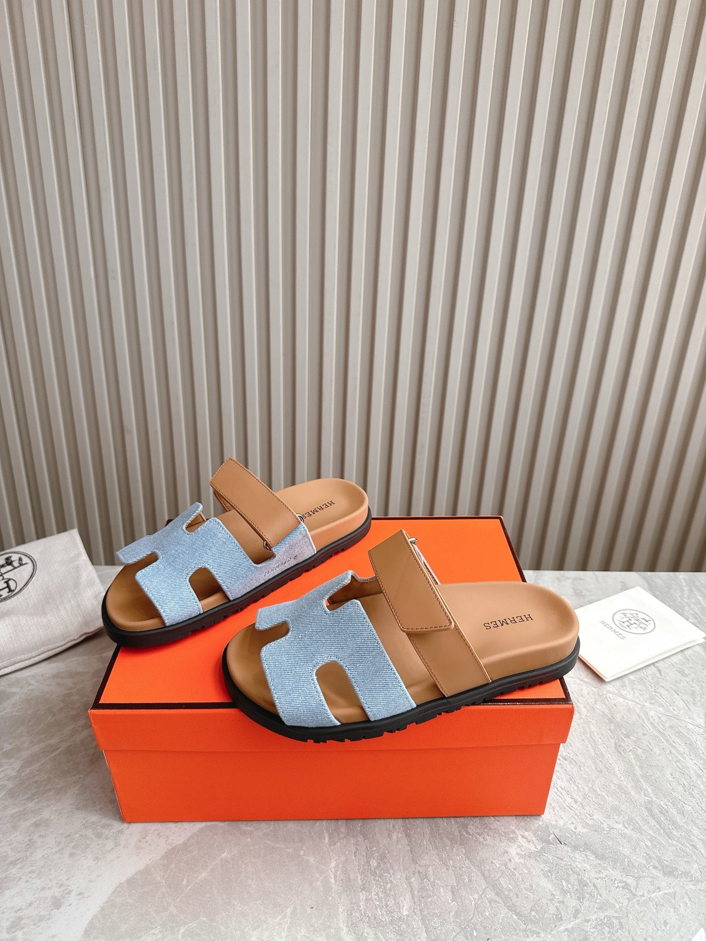 HEM101 Designer women Slippers sandals shoes for women mix color shoes high quality size 35 to 42