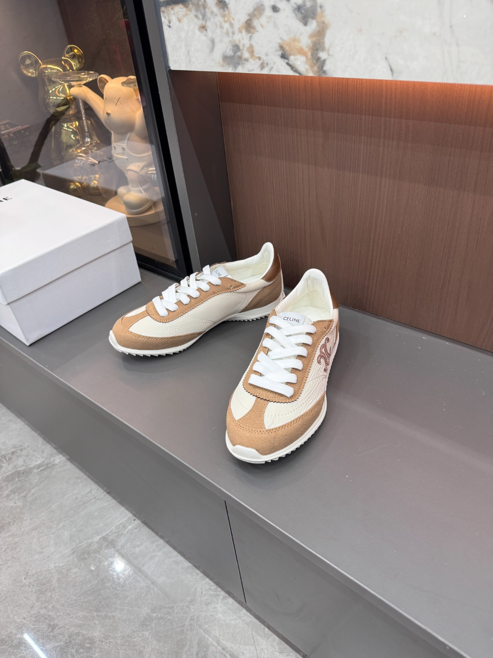 CLEM43 fashion 2 color  shose for woman black grey brown color  beautiful gift to choose