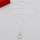 CEM190 Hot Sale New Arrive Fashion Nail Love Necklace for Woman  men Jewelry Gift To  about 45cm Long