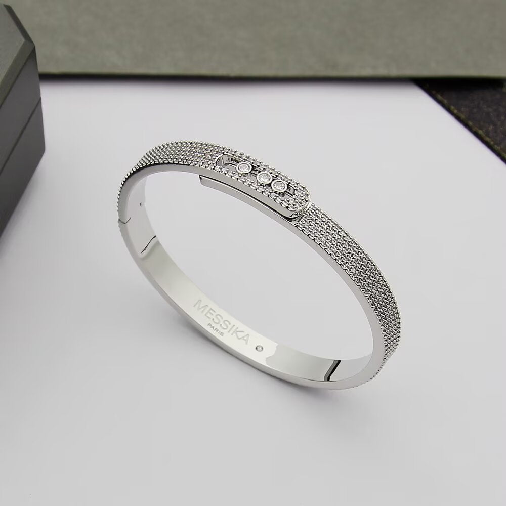 MEM11 Luxury Bracelet Classic Bracelet Designer for Women full of stones bracelet