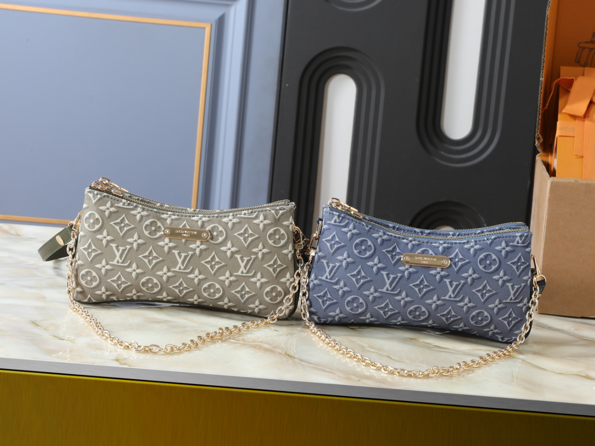 LEM624 New arrive fashion blue grey bag for woman hands bag beautiful gift to choose gift 24.5 x 13.5 x 6.5cm