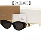 DEM310 Designer sunglasses luxury Spicy girl style sunglasses for women Sexy trend men gift glasses Beach shading UV protection polarized glasses with box