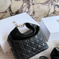 DEM327 New arrive fashion black white blue pink color bag for woman beautiful gift to choose gift size to choose 2 size