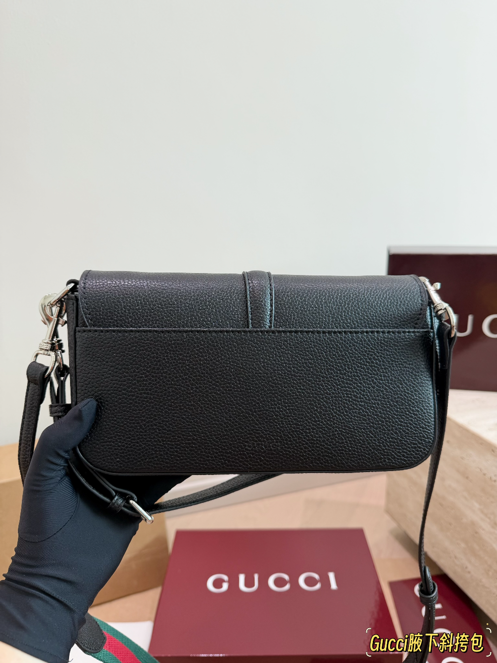 GEM222 New arrive fashion black red green purple color bag for woman beautiful gift to choose size 23*13cm