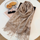 GEM194 new arrive  Hot sale  brown dark gray red khaki color fashion beautiful  scarf  for woman gift  to choose size 180*60cm