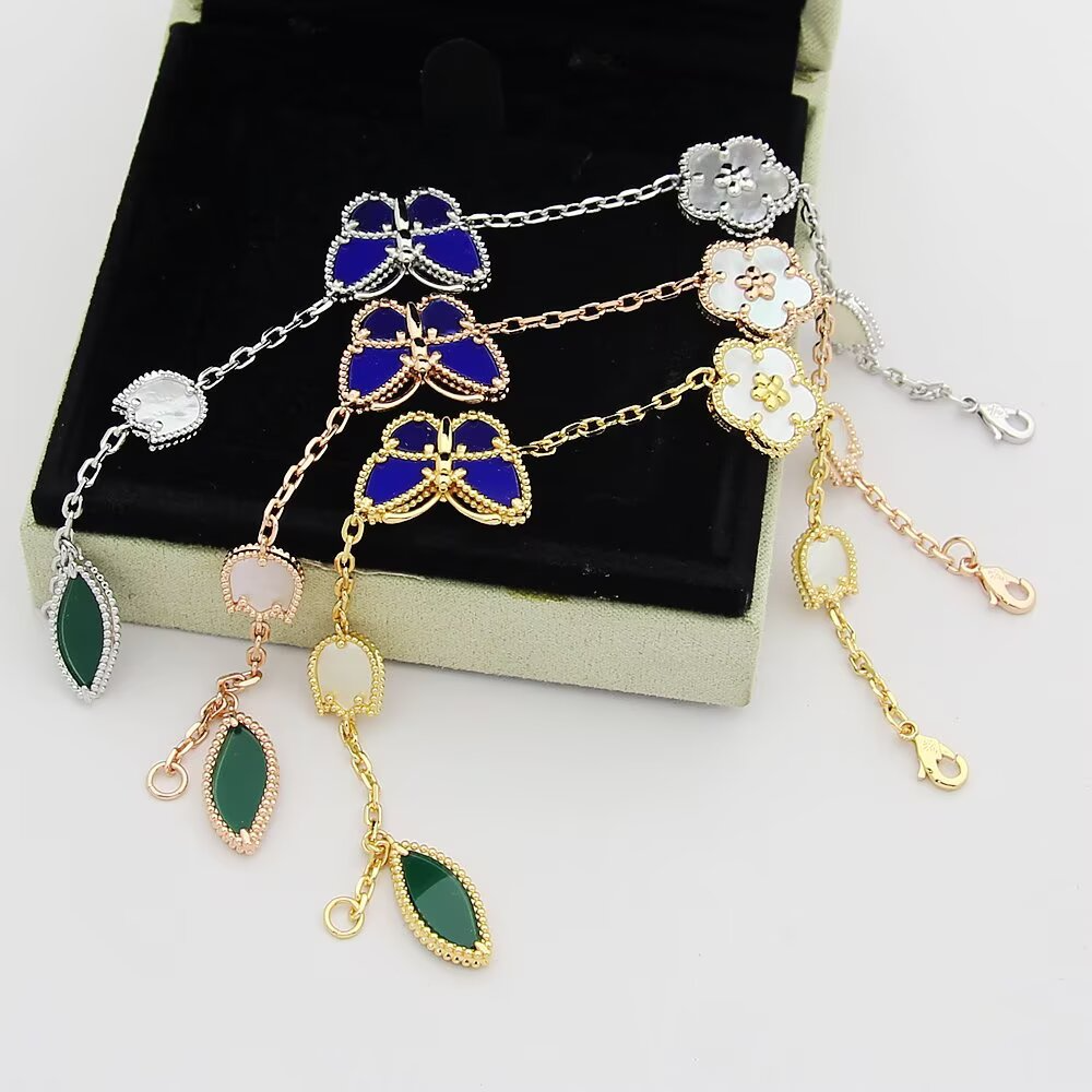 VEM34 New trendy and luxurious butterfly bracelet - Unique design with high-end style, versatile accessory for all occasions