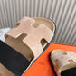 HEM101 Designer women Slippers sandals shoes for women mix color shoes high quality size 35 to 42