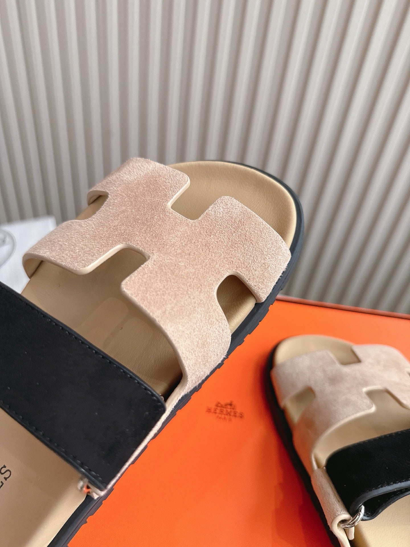 HEM101 Designer women Slippers sandals shoes for women mix color shoes high quality size 35 to 42