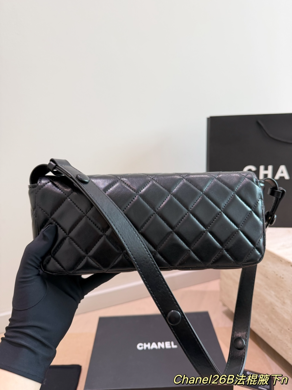 CEM487 New arrive fashion black red bag for woman hands bag beautiful gift to choose gift 25x11 cm