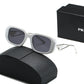 PEM04 Designers Men Classic Brand Retro women Sunglasses  Eyewear Metal Frame Sun Glasses Woman glass lenses aviator sunglasses With box