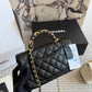 CEM248 designer shoulder bags classic flap patterned chain shoulder crossbody black white bag 20*12cm