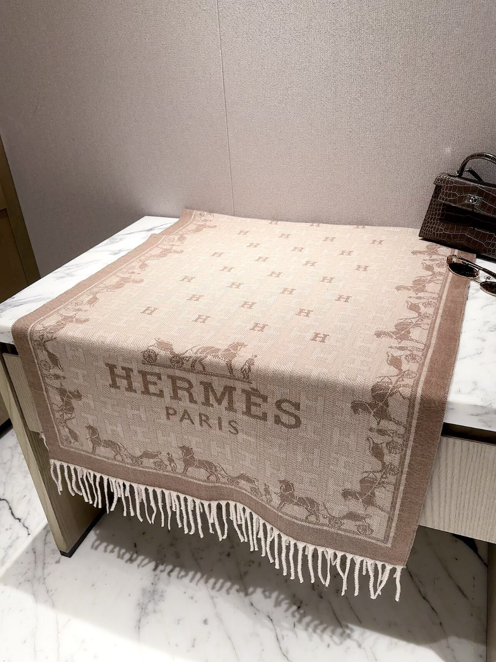 HEM129 new arrive  Hot sale brown grey color fashion beautiful  scarf  for woman gift  to choose size 180*65cm