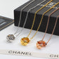 CEM234 New Arrive Fashion Diamond-patterned Necklace for Woman Titanium Steel Material Jewelry To Choose Gift