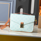 LEM637 New arrive fashion pink blue white green brown bag for woman hands bag beautiful gift to choose gift  25x19x7cm