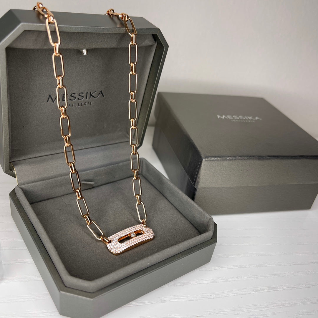 MEM04 necklace for women  men charm Couple Jewelry