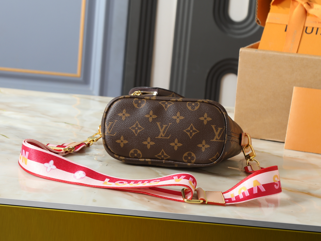 LEM437 New arrive fashion brown bag for woman hands bag beautiful gift to choose gift 24 x 14 x 9cm