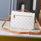 LEM637 New arrive fashion pink blue white green brown bag for woman hands bag beautiful gift to choose gift  25x19x7cm