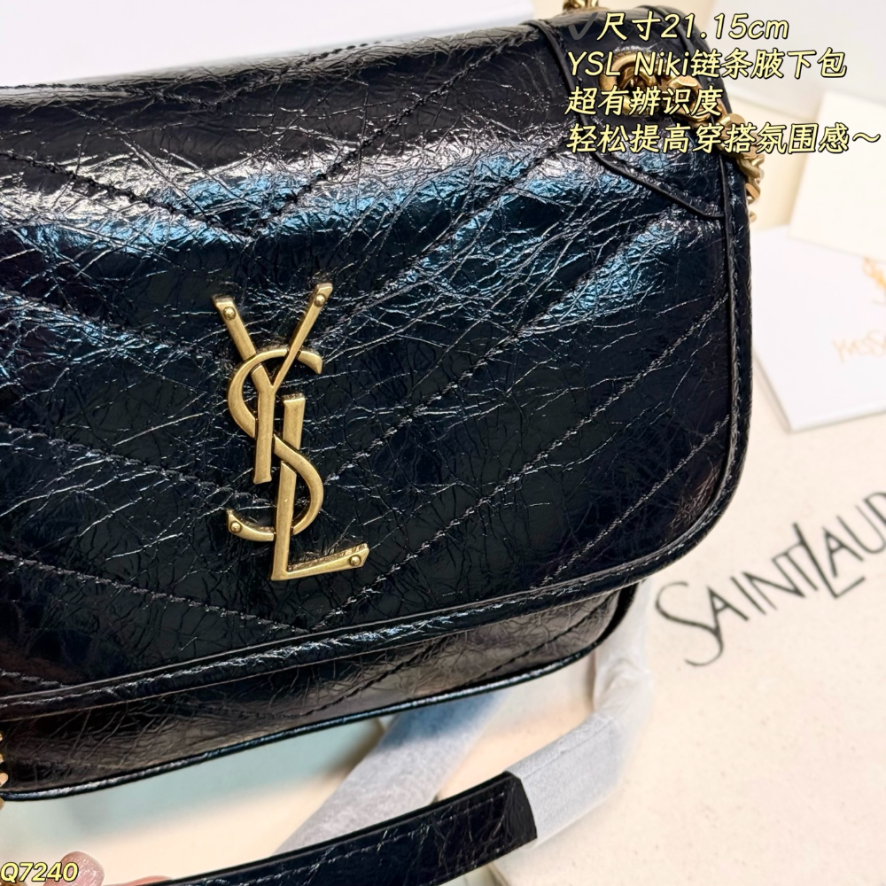 YLEM21 New arrive fashion black bag for woman hands bag beautiful gift to choose gift 21*15cm
