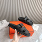 HEM100 Designer women Slippers, sandals shoes for women  high quality size 35 to 42