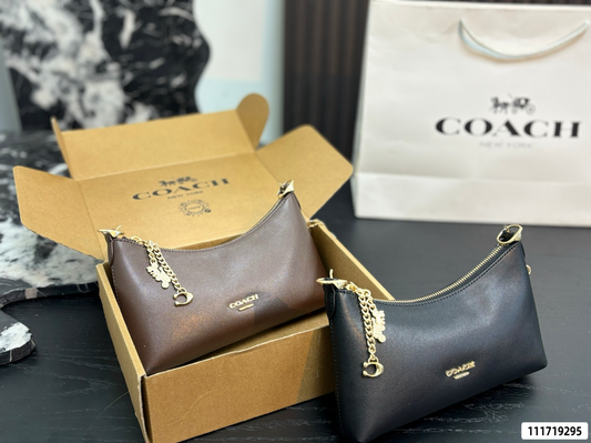 COEM13 New arrive fashion black coffee color bag for woman beautiful gift to choose size 22*14*7 cm