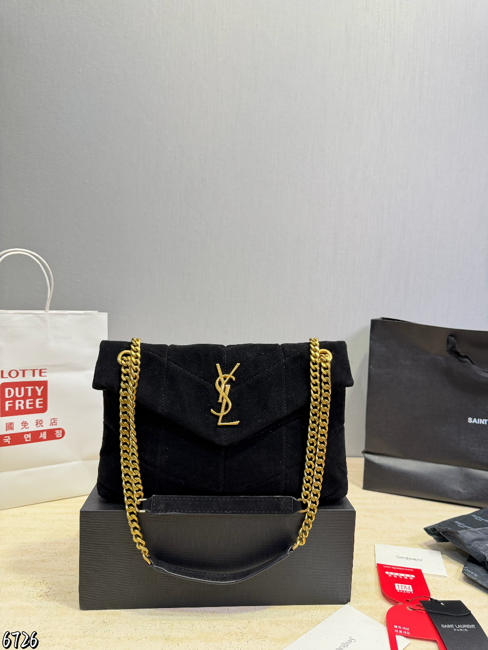 YLEM15 New arrive fashion black caramel brown color bag for woman beautiful gift to choose size 28*17cm
