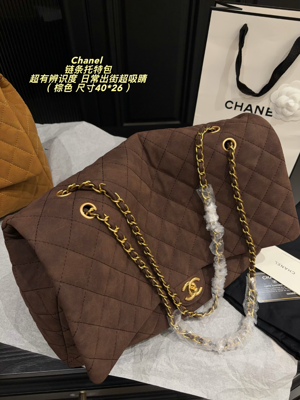 CEM342 New arrive fashion black brown khaki coffee grey color bag for woman beautiful gift to choose gift size to choose 40*26cm