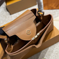 LEM615 New arrive fashion black brown caramel bag for woman hands bag beautiful gift to choose gift 33*13CM