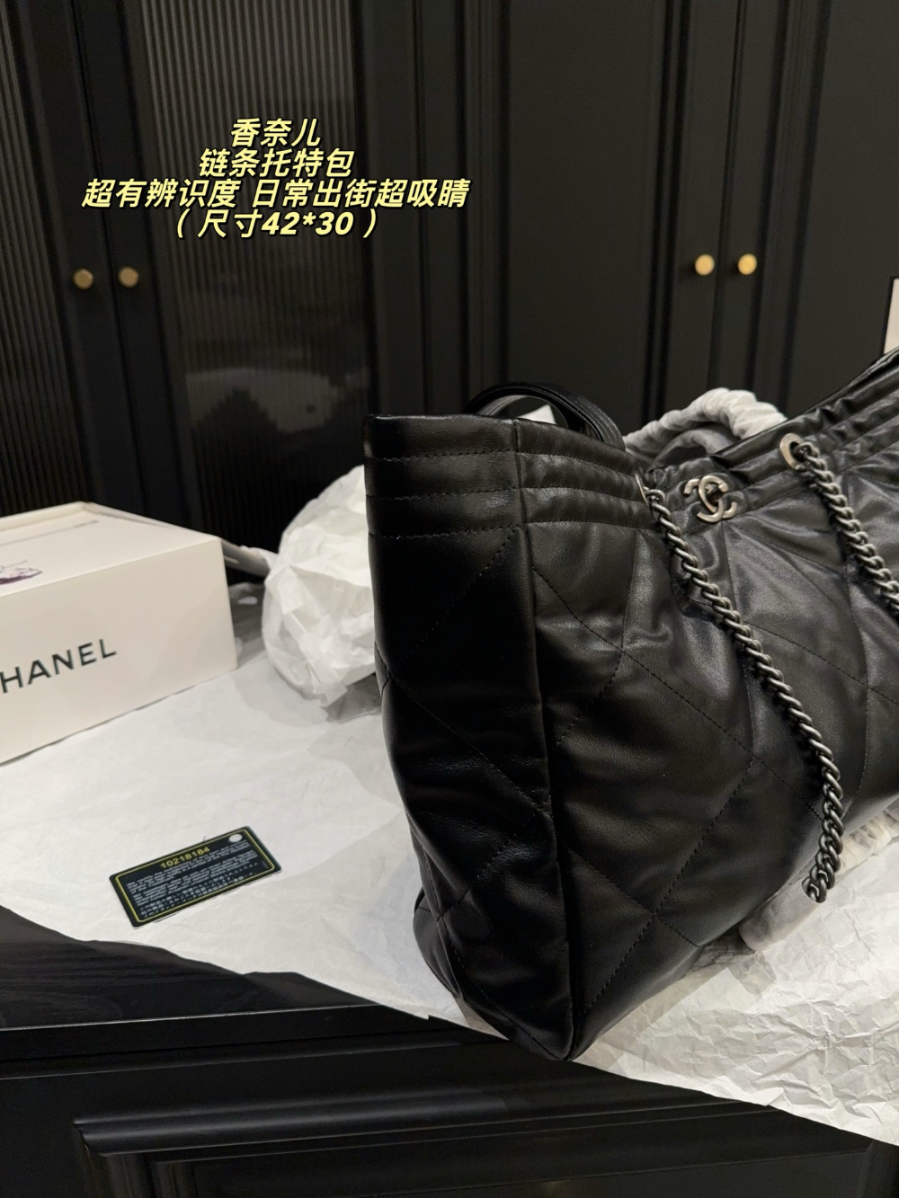 CEM320 New arrive fashion black color bag for woman beautiful gift to choose gift size to choose 42*30cm