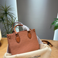 LEM592 New arrive fashion caramel color bag for woman beautiful gift to choose
