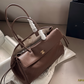 CEM289 New arrive fashion black red green brown bag for woman hands bag beautiful gift to choose gift 38*25cm